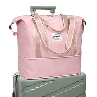 imiomo Travel Gym Duffel Bag - Weekender Bags for Women, Large Tote  Overnight Bag, Sports Shoulder Hospital Bag