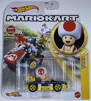 Hot Wheels - Mario Kart - Toad - Mach 8 - Mint/NrMint Ships Bubble Wrapped  in a Box - Yahoo Shopping