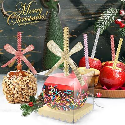 Candy Apple Sticks - Wooden Candy Apple Sticks - Caramel Apple