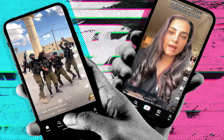 在TikTok與X上蔓延的以色列—加沙衝突：華麗的視頻還是「更真實」的內容？