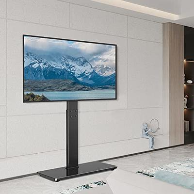 FITUEYES Swivel Floor TV Stand with Mount for TVs 37 43 50 55 60 65 70 75  Inch LCD LED Flat/Curved Screens Universal Swivel Televisions TV Mount  Stand