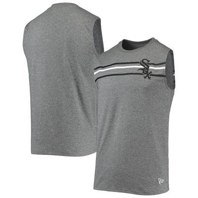 Detroit Tigers New Era Muscle Tank Top - Heathered Navy