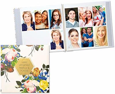 C.R. Gibson Floral 'Very Important People & Places' Magnetic Photo Album,  16 Pages, 13.5 W x 13 L - Yahoo Shopping