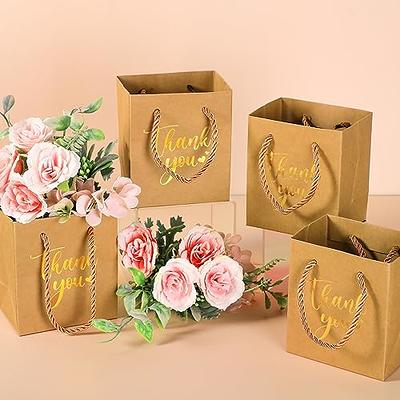 Small Gold Paper Gift Bag 5 1/4in x 8 1/4in