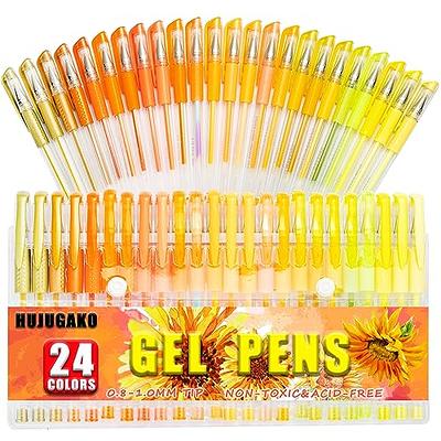 HUJUGAKO 264 Pack Gel Pens Set,132 Colored Gel pen with 132 Refills 100%  More Ink, Include Glitter Metallic Pastel Neon Morandi Gel Pens for Adults  Coloring Books Drawing Crafts Bullet Journaling - Yahoo Shopping