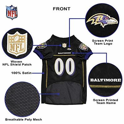  NFL Baltimore Ravens Dog Jersey, Size: XX-Large. Best Football  Jersey Costume for Dogs & Cats. Licensed Jersey Shirt. : Sports & Outdoors