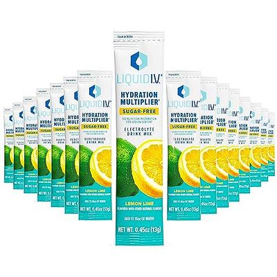 Liquid I.V. hyadration multiplier electrolyte drink mix seaberry 16-packs.