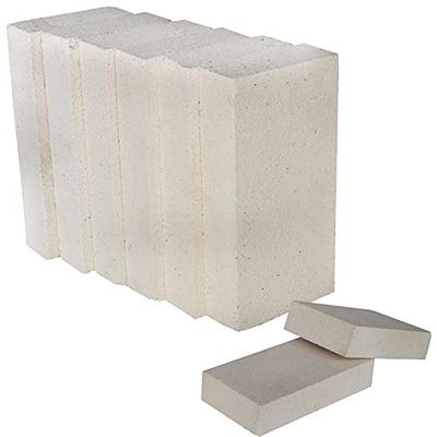 Woodstove Firebricks, Size 9″ x 4-1/2″ x 2-1/2″, 3-Pack, Upgrade Fire Bricks  Replacement for Wood Stoves, Fireplaces and Smoker Grill 
