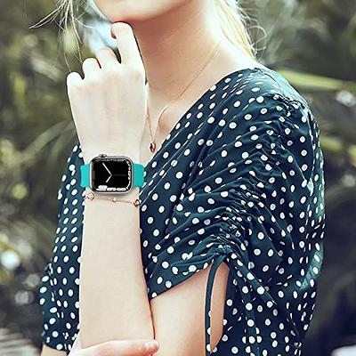 Anlinser Compatible avec Bracelet Apple Watch 45mm 44mm 42mm 41mm