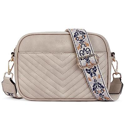  Telena Quilted Crossbody Bags for Women Trendy Small