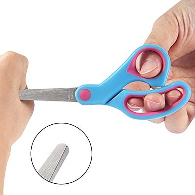 Cuttte 5” Kids Scissors, 3pcs Child Scissors, Small Blunt Tip Scissors for  Kids, Kindergarten Beginner Scissors for Crafting, Right Handed Scissors  for Cutting Paper - Yahoo Shopping