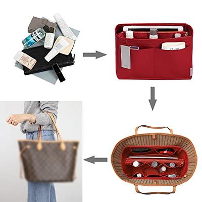 ZTUJO Purse Organizer Insert, Felt Bag organizer with zipper, Handbag & Tote  Shaper, For Speedy Neverfull Tote, 6 Sizes, Beige, Slender Medium price in  Saudi Arabia,  Saudi Arabia