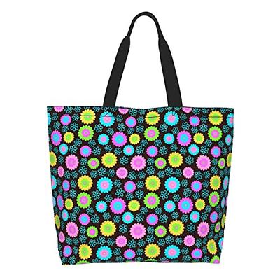 Canvas Grocery Tote Bags, Women's, Size: One Size