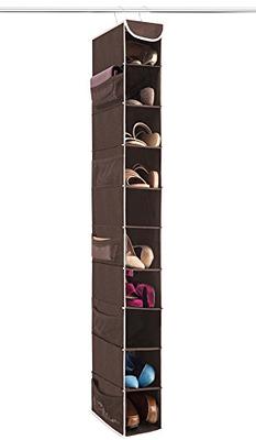 Kitsure Shoe Organizer - 10-Tier Tall Shoe Rack for Closet, Entryway