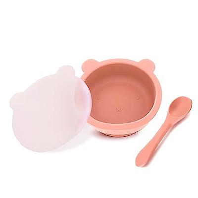 Suction Bowl with Lids and Spoons, Infant Babies & Toddler, Baby Bowls 0-6  Months, Extra Strong Baby Suction Bowls, Baby Feeding Essentials, Silicone Baby  Feeding Set, BPA Free Baby Bowls - Yahoo Shopping