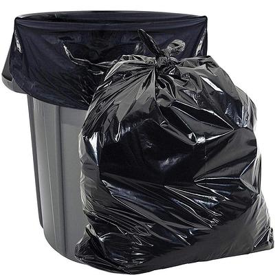 Aluf Plastics 12 Gal.-16 gal. Clear Garbage Bags - 24 in. x 33 in. (Pack of 1000) 8 Mic (eq) - for Commercial and Industrial Use