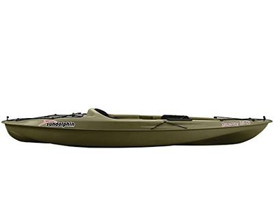 Sun Dolphin Journey 10 SS Sit on Top Kayak, 1 Person Fishing Kayak for  Adults, Recreational Kayak with Portable Accessory Carrier & 1 Paddle,  Carries Weight Up to 250 lbs (Olive-10ft) - Yahoo Shopping