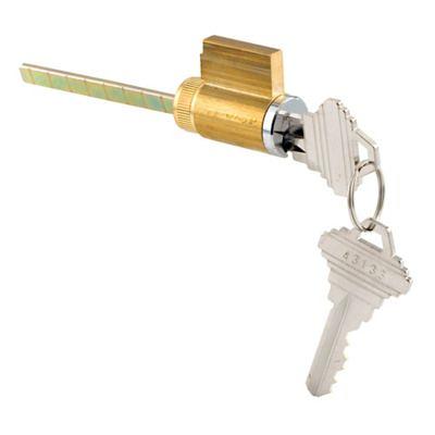 Defender Security S 4066 Sliding Patio Door Lock Pin, 2-5/8 In., Steel Pin,  Chrome Finish (Single Pack), White