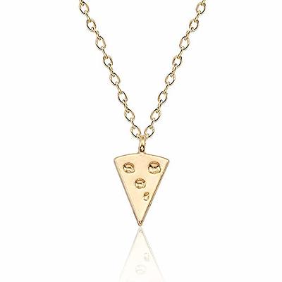 Friendship Gifts for Women Girls 14K Gold Plated Triangle Necklace Gifts for Best Friend Woman, Women's, Size: One Size