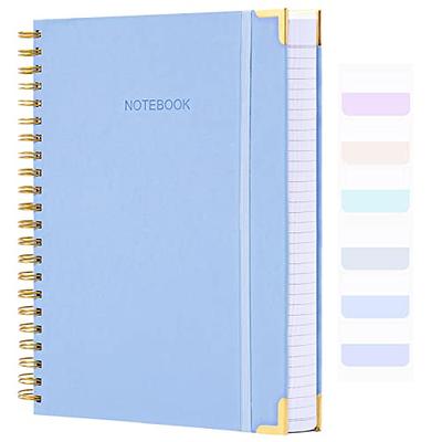 Bushypushy Spiral Notebook - 3 Pack A5 Lined , Spiral Journal 5.7