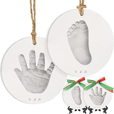 KeaBabies baby footprint kit - baby hand and footprint kit - baby shower  gifts for mom - baby keepsake - personalized baby picture fram