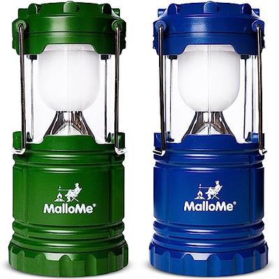 Yunchi 1000lm Camping Lights and Lanterns Collapsible Outdoor LED Camping Lantern Tent Lights with Battery Powered Portable Battery Lanterns for Power