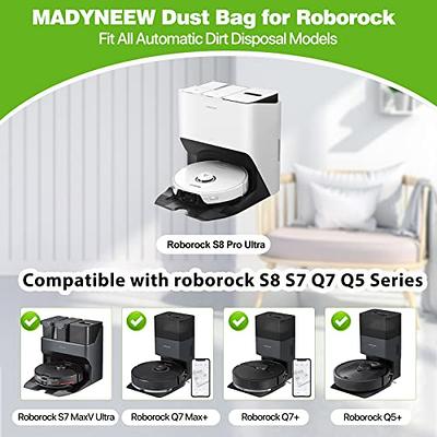 16 Pack Replacement Dust Bag for Roborock S8+,S8 Pro Ultra,S7 MaxV Ultra,S7 Pro  Ultra,Q7+,Q7 Max+,Q5+ Self-Emptying Dock Bags, 3L Large Capacity Diposable  Bag Accessories for Roborock S8 Pro Ultra Bags - Yahoo