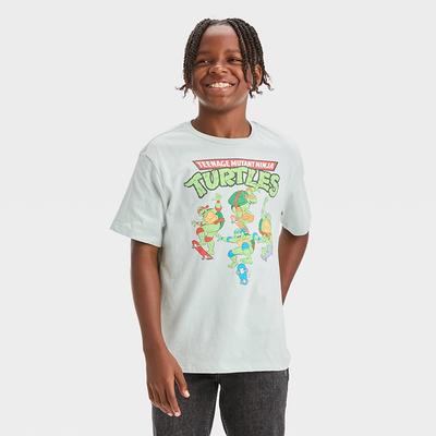 Boys' Teenage Mutant Ninja Turtles Short Sleeve Graphic T-Shirt - art  class™ Green M - Yahoo Shopping