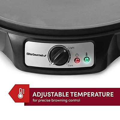 Elite Gourmet Cast-Iron Electric Burner, Black