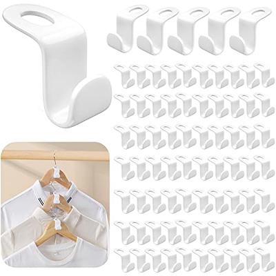  Sosation 45 Pcs Clothes Hanger Connector Hooks Metal