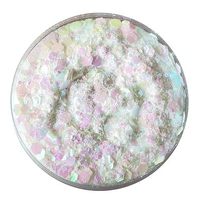 Solvent Resistant Pet Polyester Bulk Chunky Pink Glitter Powder