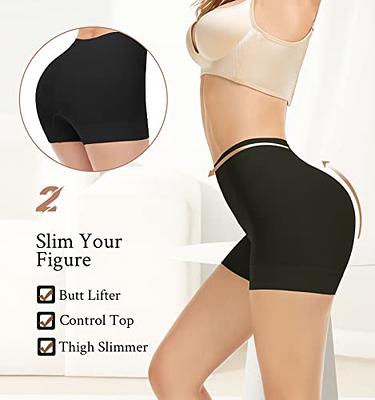 Slip Shorts For Under Dresses Seamless Boy Shorts Underwear For Women Anti  Chafing Thigh Bands