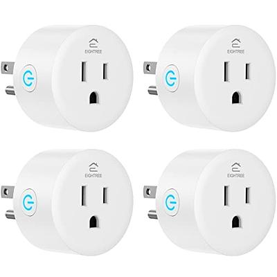 Smart Plug, Smart Home Outdoor Etekcity WiFi Outlet with 2 Sockets for  Outdoor Lights, Timer Function & Energy Monitoring, Works with Alexa &  Google