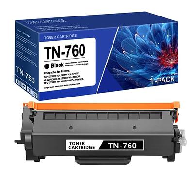 TN760 Toner Cartridge Compatible for Brother TN760 TN-760 TN 760 TN-730  TN730 Toner for Brother Printer MFC-L2710DW MFC-L2750DW HL-L2350DW  HL-L2395DW DCP-L2550DW (TN760-1PK) - Yahoo Shopping