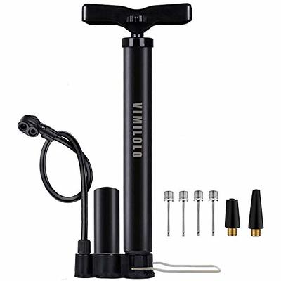 Bike Floor Pump 160 Psi with Gauge Bicycle Pump Air Ball Bike Pump