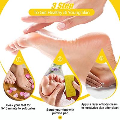 40PCS Disposable Pedicure Pumice Stone for Foot Care Sponge