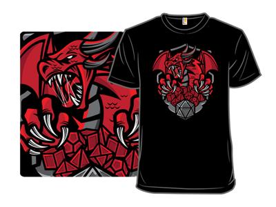 Dice & Dragons T Shirt - Yahoo Shopping