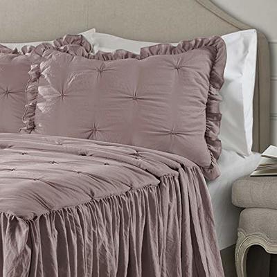 Avon 3 Piece Comforter Set, Lush Decor