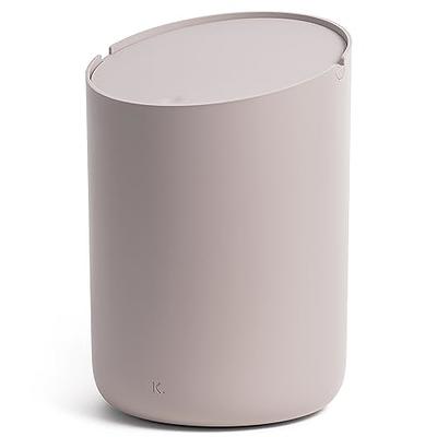 Mini Desktop Trash Can,Tiny Garbage Can with Trash Bags,1.5L Small