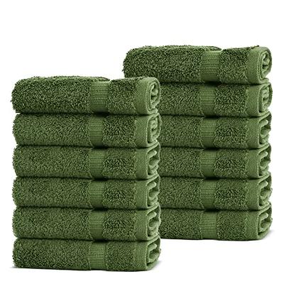 Chakir Turkish Linens Luxury Spa and Hotel Quality Premium Turkish Cotton 6-Piece Towel Set (2 x Bath Towels, 2 x Hand Towels, 2 x Washcloths)