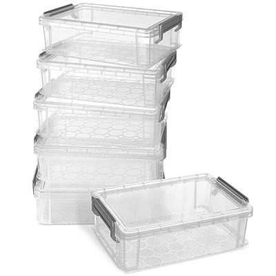 Plastic Pencil Box Large Capacity Pencil Boxes Clear Boxes With