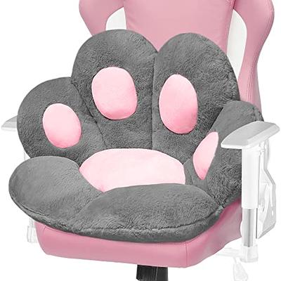  QYA Computer Chair Cushion Pink, Cute Seat Cushion with  Backrest Non-Slip, Kawaii Chair Pillow for Gamer Chair, Comfy Chair Cushion  for Bedroom (32x 18, Pink Bunny) : Home & Kitchen