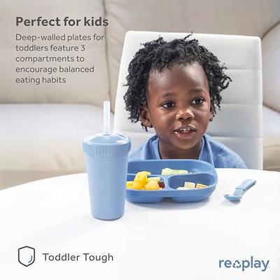 Re-Play No-Spill Sippy Cup Set  Family Tableware Made in the USA from  Recycled Plastic