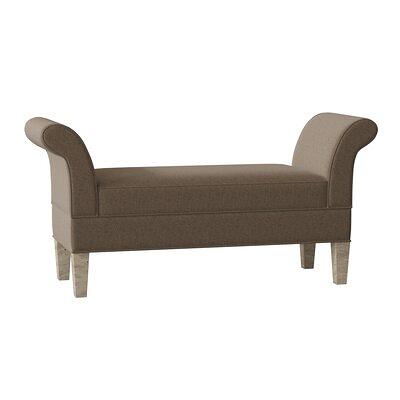 Gramercy Upholstered King Louis Back Arm Chair Fairfield Chair Body Fabric:  9953 Mink, Frame Color: Walnut - Yahoo Shopping