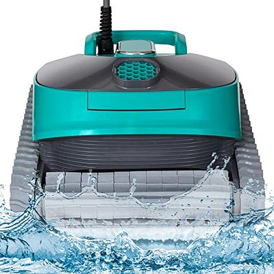 Wildaven 4 Wheel 150-Watt Powerful Robotic Pool Cleaner for Above Ground  Pools Automatic Pool Vacuum Robot KNGG9201 - The Home Depot