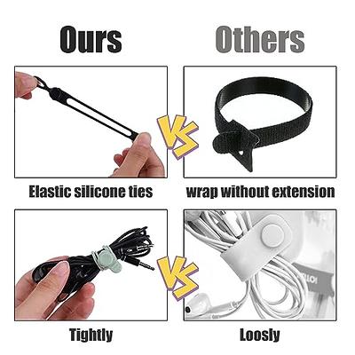 1 CABLE WIRE ORGANIZER EXTENSION ELECTRIC CORD HOLDER TIE 