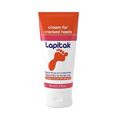 Lapitak Healthy Heel Crack Cream and Foot Cream for Cracked Heels and Dry  Feet, Lotion for dry skin Intensive Foot Repair 2 OZ. Foot scrubber dead skin  remover & Foot Scrub. 