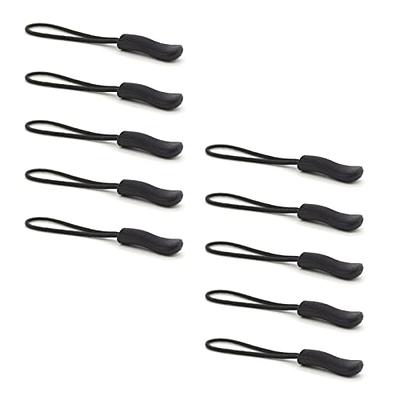 10Pcs black label Coat Zipper Replacement Zipper Tag Replacement