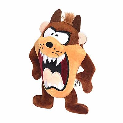 Looney Tunes for Pets Tasmanian Devil Taz Big Head Plush Dog Toy, Stuffed  Animal for Dogs