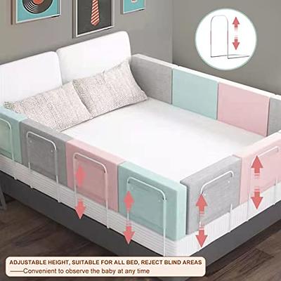 OCBAiLi Bed Rail for Toddlers, 1PC Upgrade Reinforced Bed Guard